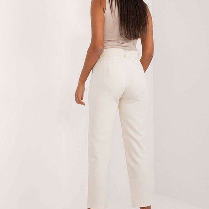 Sophisticated High-Waisted Chino Pants for Women: Effortless Elegance - Très Elite