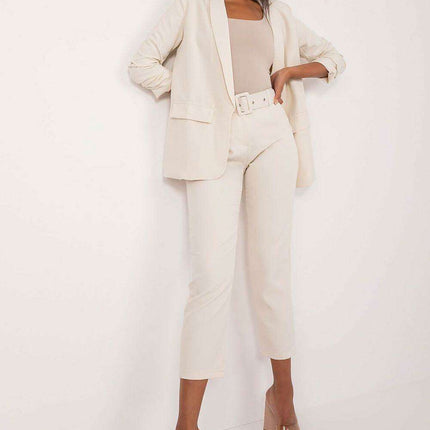 Sophisticated High-Waisted Chino Pants for Women: Effortless Elegance