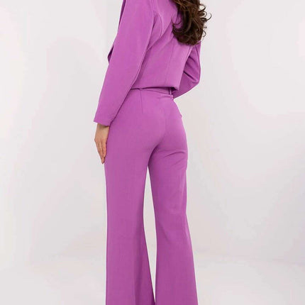 Sophisticated High Waisted Flared Trousers For Women - Très Elite