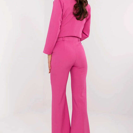 Sophisticated High Waisted Flared Trousers For Women - Très Elite