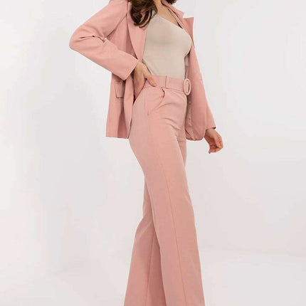 Sophisticated High Waisted Flared Trousers For Women - Très Elite