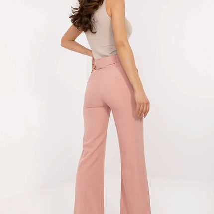 Sophisticated High Waisted Flared Trousers For Women - Très Elite