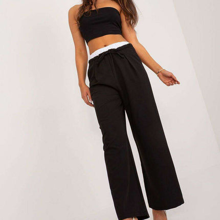 Sophisticated High Waisted Palazzo Trousers For Women