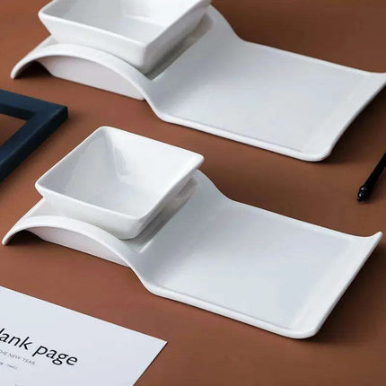 Sophisticated Japanese Ceramic Dining Set: A Luxurious Experience for Every Occasion - Très Elite