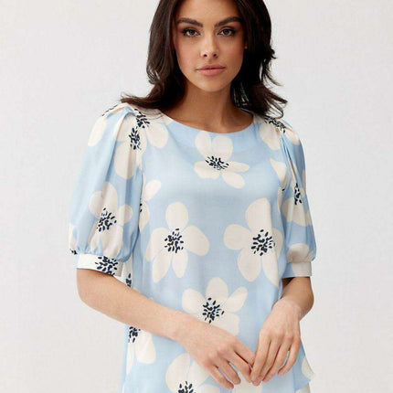 Sophisticated Jenna Buffet Sleeve Top - Très Elite