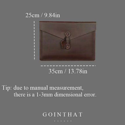 Sophisticated Leather Laptop Case for the Modern Professional Woman - Très Elite