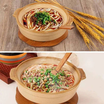 Sophisticated Long-Handled Wooden Spoon for Culinary Masterpieces and Ramen Delights - Très Elite