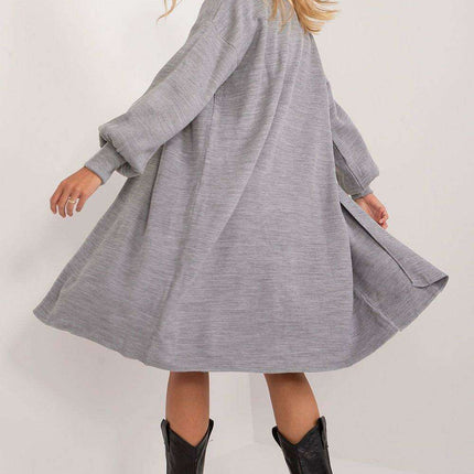 Sophisticated Long-Line Knit Cardigan - Très Elite