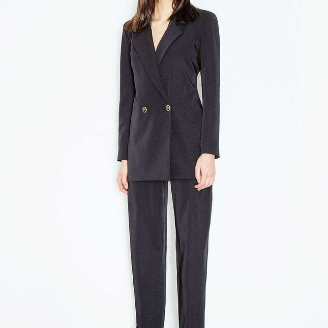 Sophisticated Modern Ankle Trousers with Elevated Waist Design