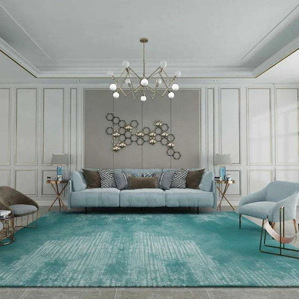 Sophisticated Modern Geometric Area Rug: Essential for Stylish Interiors..