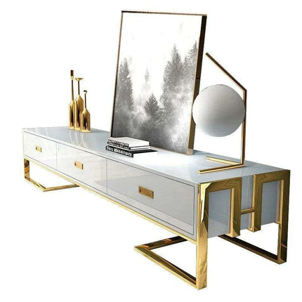 Sophisticated Multi-Functional TV Stand with Ample Storage - Très Elite