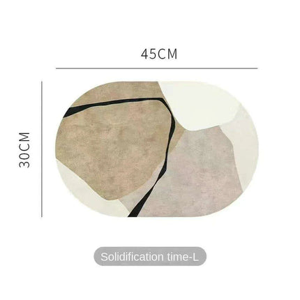 Sophisticated Oval Leather Dining Placemats Set with Heat Resistance and Non-Slip Design - Perfect for Every Meal