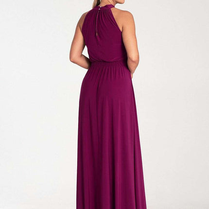 Sophisticated Pearl-Adorned Evening Gown for Elegant Events - Très Elite