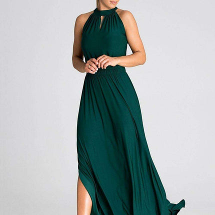 Sophisticated Pearl-Adorned Evening Gown for Elegant Events - Très Elite