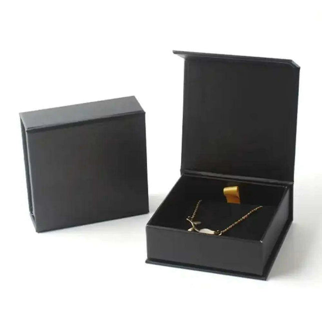 Sophisticated Pink Magnetic Jewelry Gift Boxes - Bulk Set of 500 for Personalized Branding