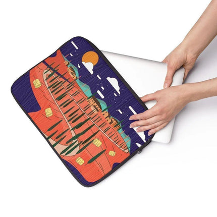 Sophisticated Protection: Maison d'Elite Stylish Laptop Sleeve