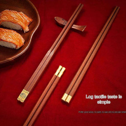 Sophisticated Ruby Bamboo Chopstick Collection - Transform Your Asian Dining Adventure - Très Elite