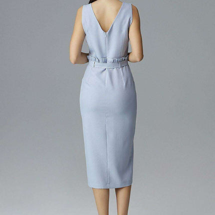 Sophisticated Ruffle-Accented Evening Gown - Très Elite