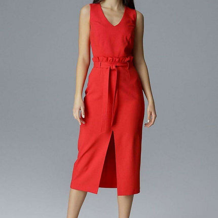Sophisticated Ruffle-Accented Evening Gown - Très Elite