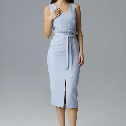 Sophisticated Ruffle-Accented Evening Gown - Très Elite