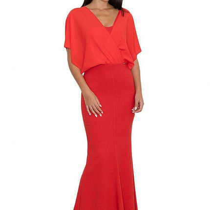 Sophisticated Sheer Evening Gown - Très Elite