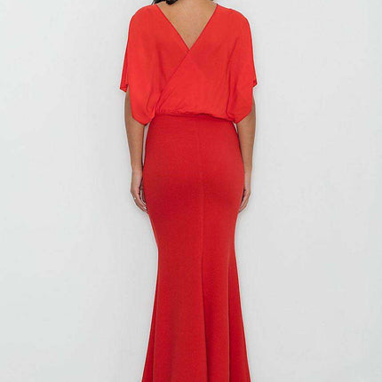 Sophisticated Sheer Evening Gown - Très Elite