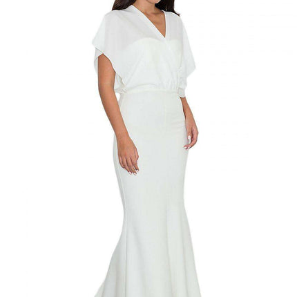 Sophisticated Sheer Evening Gown - Très Elite