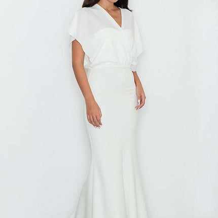 Sophisticated Sheer Evening Gown - Très Elite