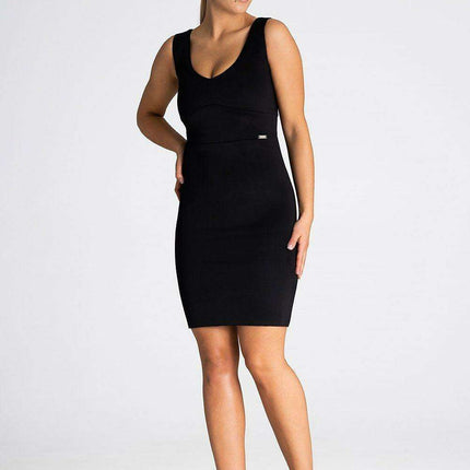 Sophisticated Sleeveless Foam Evening Dress - Très Elite