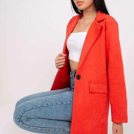 Sophisticated Suede Zip Jacket From Chic Italy Moda - Très Elite