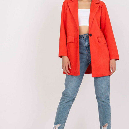 Sophisticated Suede Zip Jacket From Chic Italy Moda - Très Elite