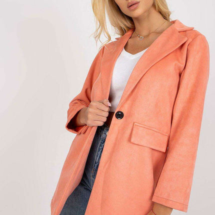 Sophisticated Suede Zip Jacket From Chic Italy Moda - Très Elite