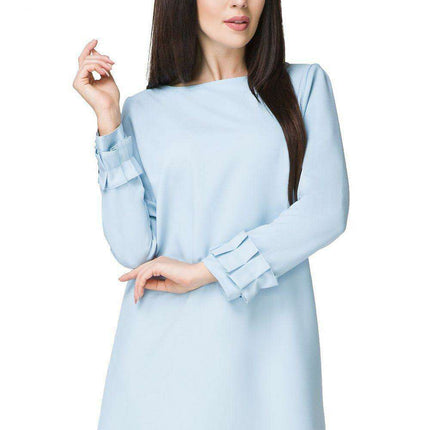 Sophisticated Trapeze Cocktail Dress - Tessita Model 93576 - Effortlessly Stylish - Très Elite