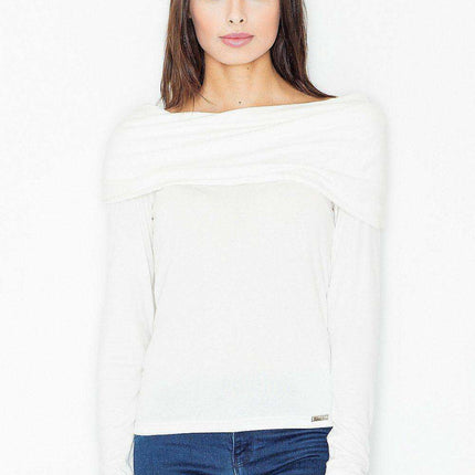 Sophisticated Turtleneck Blouse - Très Elite