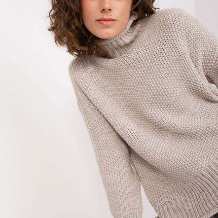 Sophisticated Turtleneck Knit Jumper - Très Elite