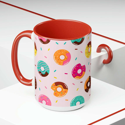Sophisticated Two-Tone Ceramic Mug Collection - 15oz by Maison d'Elite - Très Elite