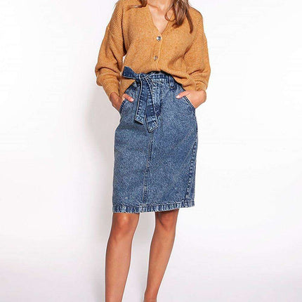 Sophisticated Unbuttoned Cardigan with Pointed Neckline - Très Elite