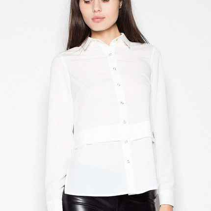 Sophisticated Venaton Long Sleeve Collared Shirt - Your Essential Style Staple - Très Elite