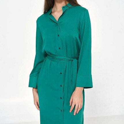 Sophisticated Viscose Midi Dress For Modern Women Online - Très Elite