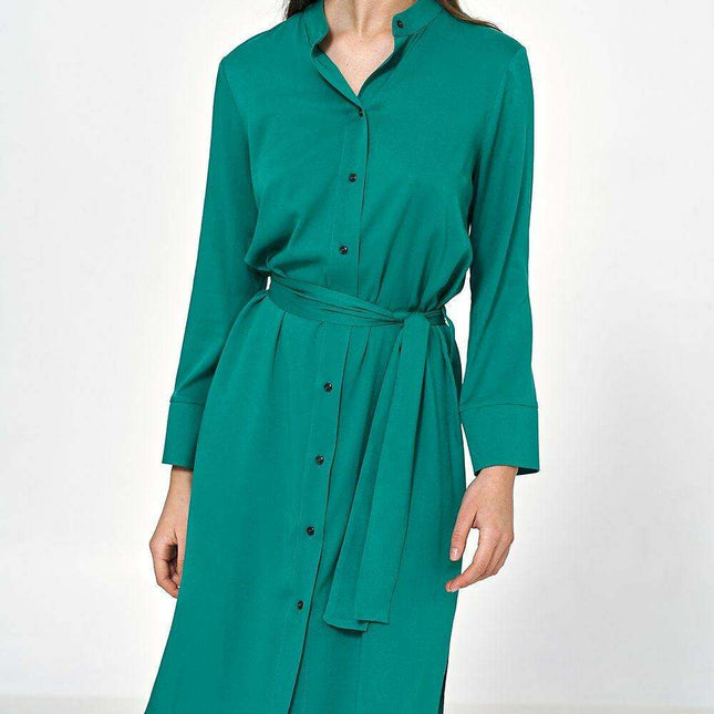 Sophisticated Viscose Midi Dress For Modern Women Online