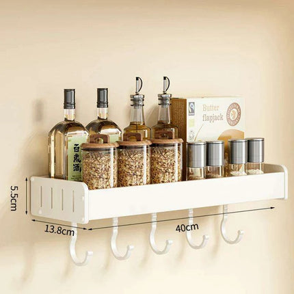 Space-Saving Aluminum Kitchen Shelf System - Très Elite