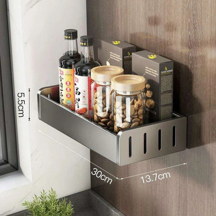 Space-Saving Aluminum Kitchen Shelf System - Très Elite