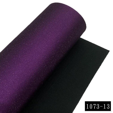 Sparkling Faux Leather Glitter Craft Sheets for Imaginative Creations..