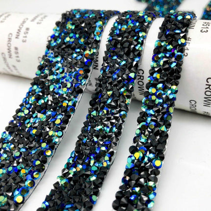 Sparkling Rhinestone Trim Kit for Creative Crafting - 1 Yard of Glamorous Elegance- Très Elite- Très Elite