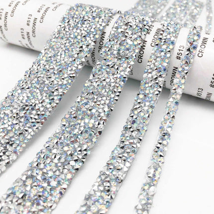 Sparkling Rhinestone Trim Kit for Creative Crafting - 1 Yard of Glamorous Elegance - Très Elite