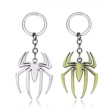 Spiderman Emblem Keychain - Stylish Spider Keyring for Marvel Enthusiasts - Très Elite