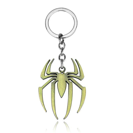 Spiderman Emblem Keychain - Stylish Spider Keyring for Marvel Enthusiasts - Très Elite