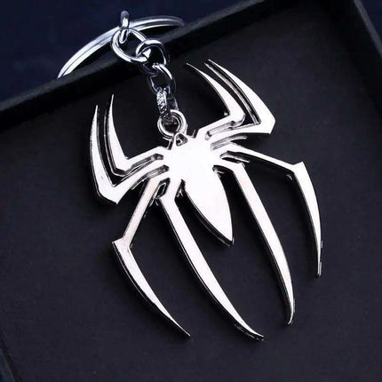 Spiderman Emblem Keychain - Stylish Spider Keyring for Marvel Enthusiasts - Très Elite