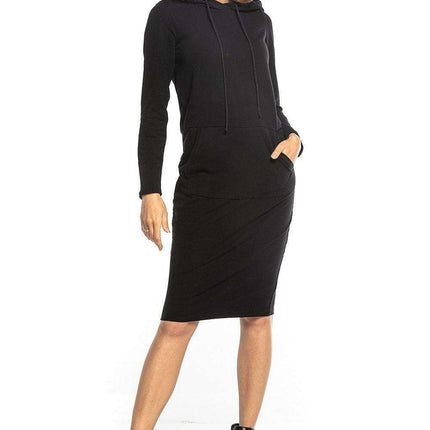 Sporty Chic Hoodie Dress