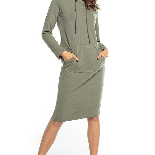 Sporty Chic Hoodie Dress